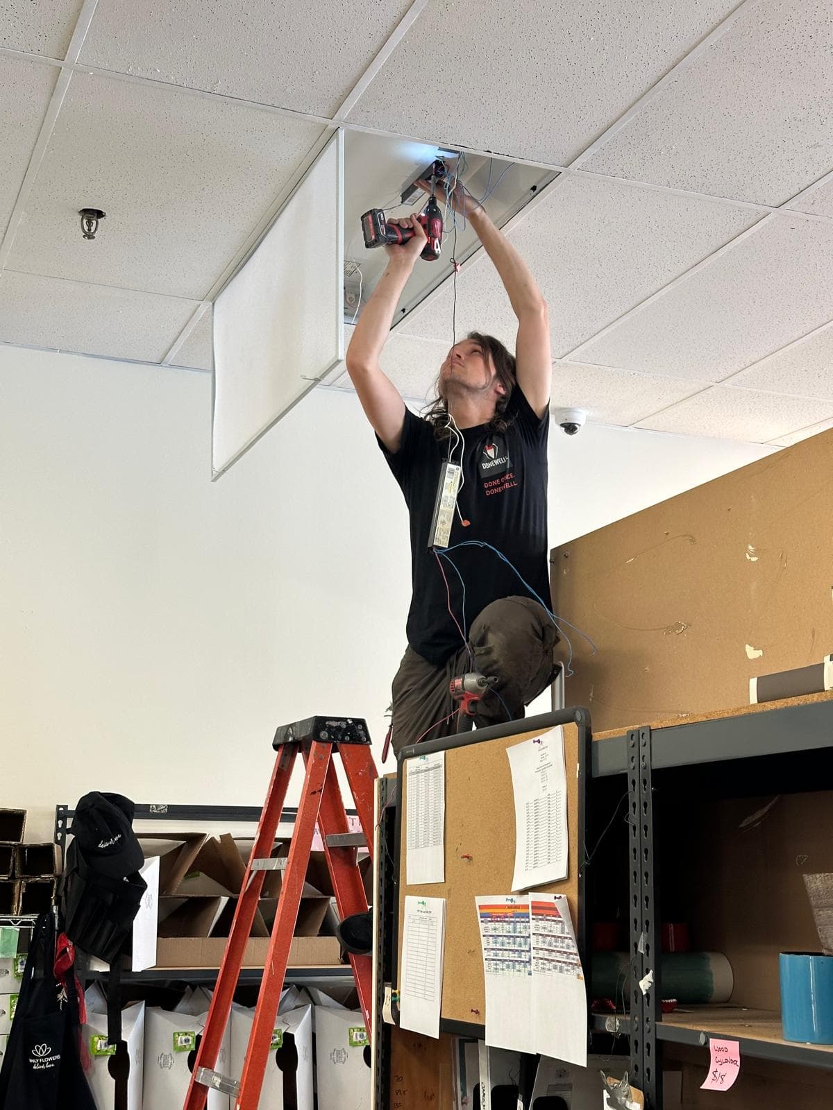 DoneWelll multi-trade technician at work
